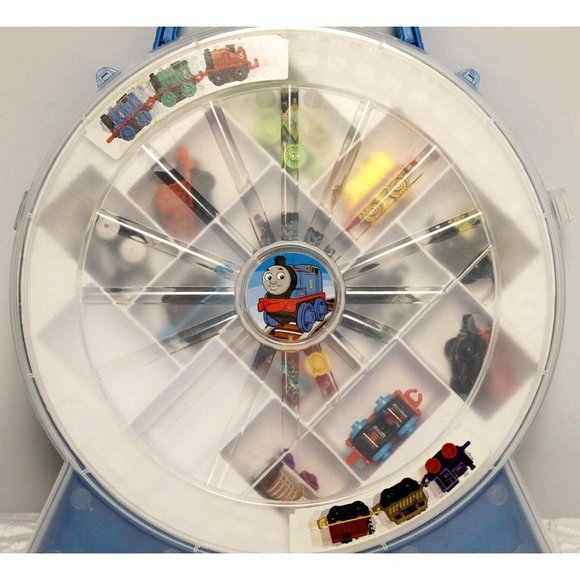 Thomas Train & Friends Wheel & Track Carrying Case +12 Mini Trains Included - Picture 3 of 6